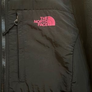 The North Face jacket Pink Logo